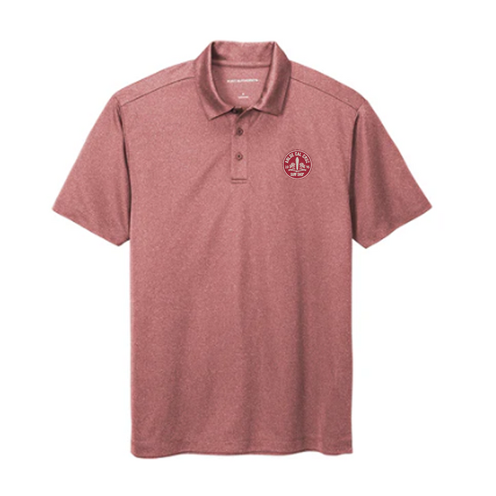 Port Authority Heathered Silk Touch Performance Polo