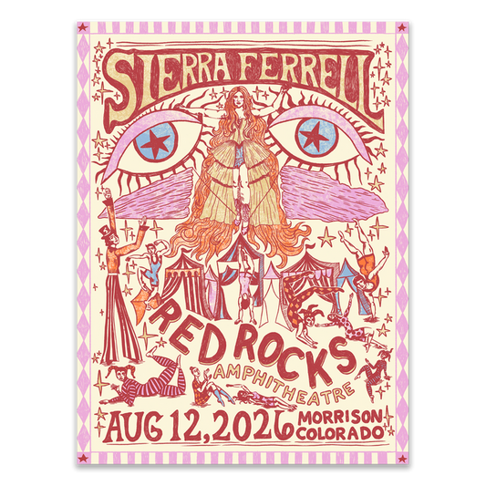 Poster Event Red Rocks '26
