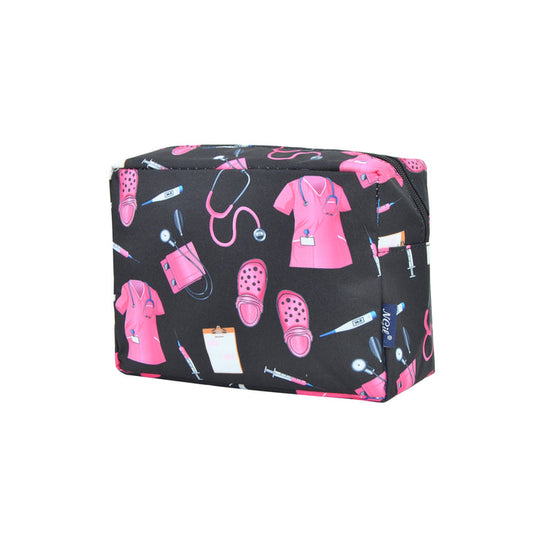 !!!Pretty in Scrubs NGIL Large Cosmetic Travel Pouch