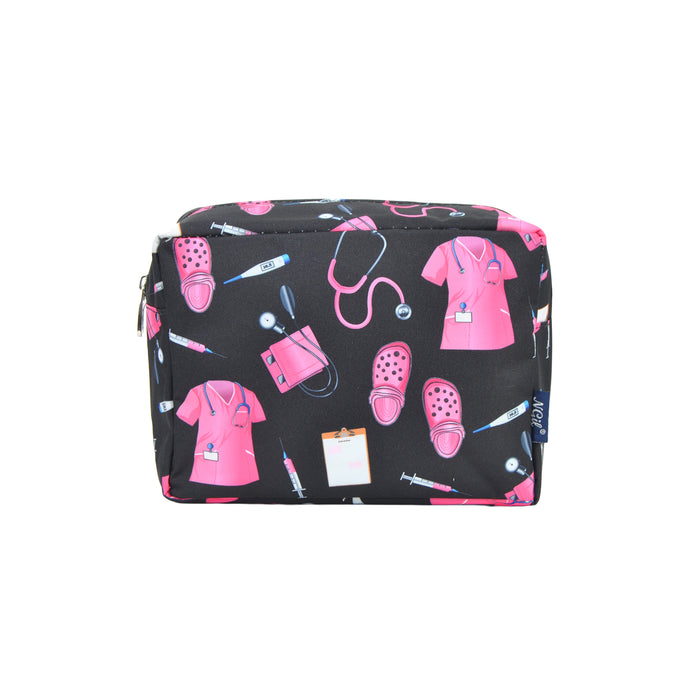 !!!Pretty in Scrubs NGIL Large Cosmetic Travel Pouch