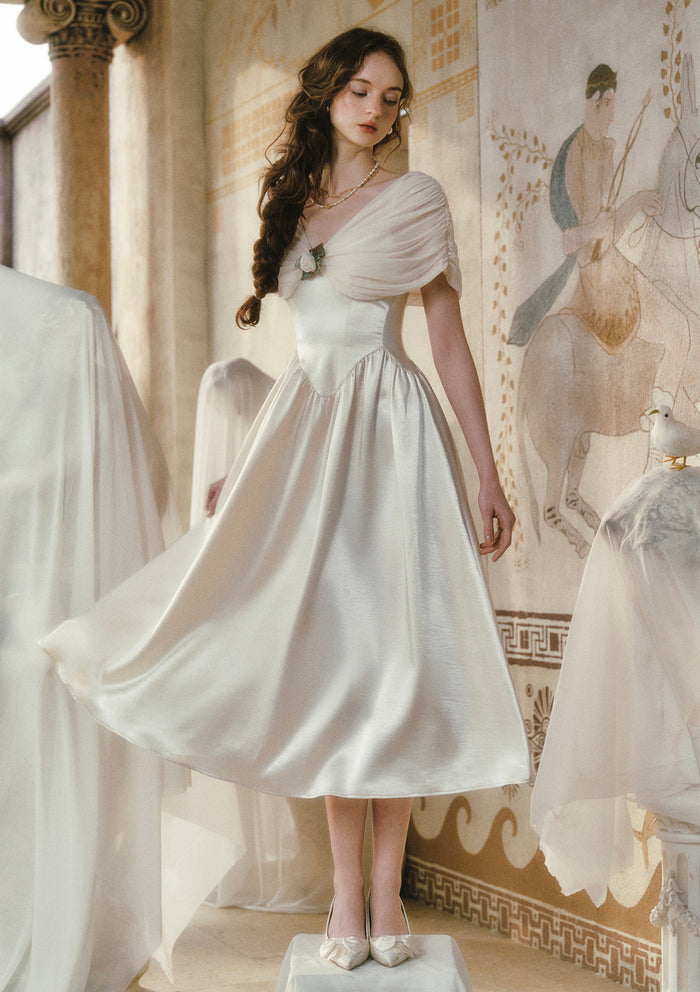 Pure White Glass Dream Dress