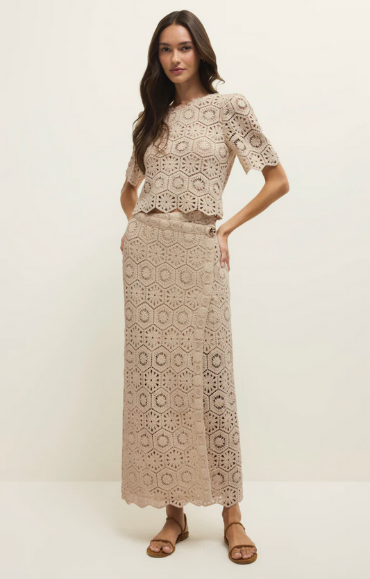Raquel Lace Top - Natural