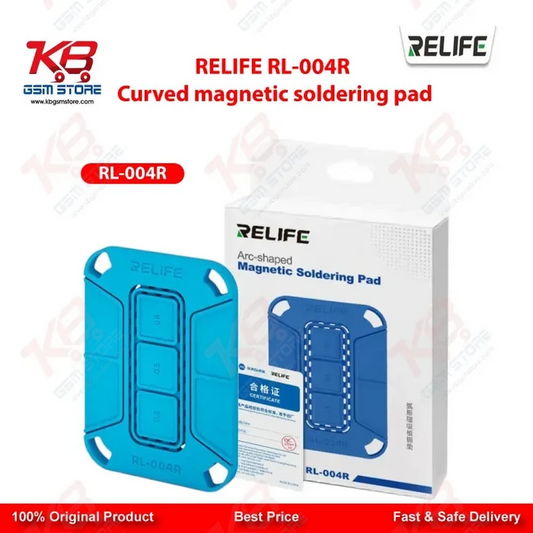 RELIFE RL-004R Curved Magnetic Soldering Pad for CPU and Hard Drive IC Chip Repair