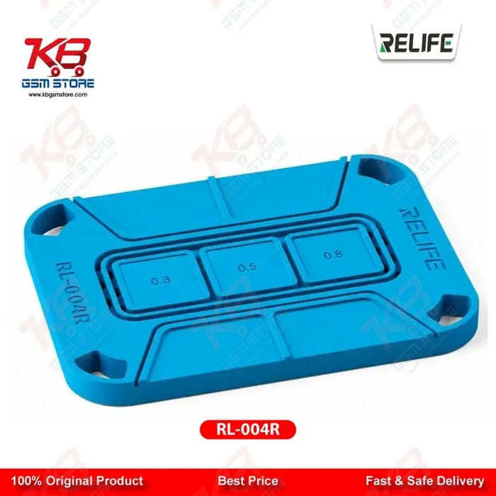RELIFE RL-004R Curved Magnetic Soldering Pad for CPU and Hard Drive IC Chip Repair