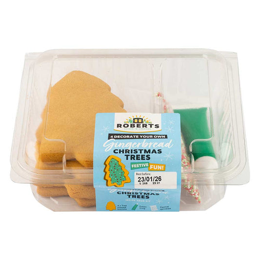 Roberts Decorate Your Own Gingerbread Christmas Tree Kit 171g
