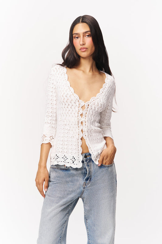 Rosalie Top in White
