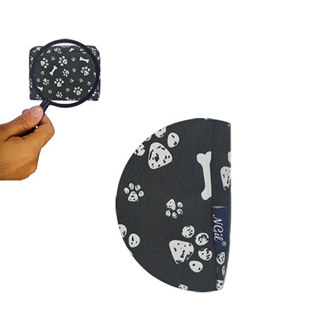 !!!Round Of a Paws NGIL Large Cosmetic Travel Pouch