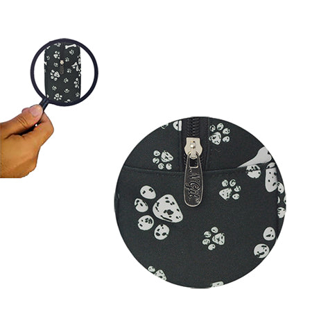 !!!Round Of a Paws NGIL Large Cosmetic Travel Pouch