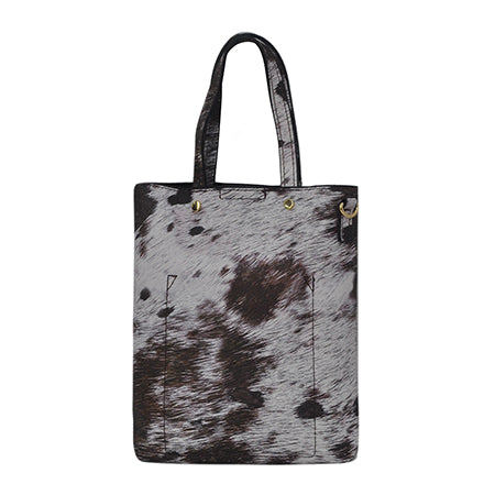 !SALE! Chic Cow Faux Leather NGIL Bucket Handbag