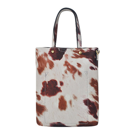 !SALE! Cow Faux Leather NGIL Bucket Handbag