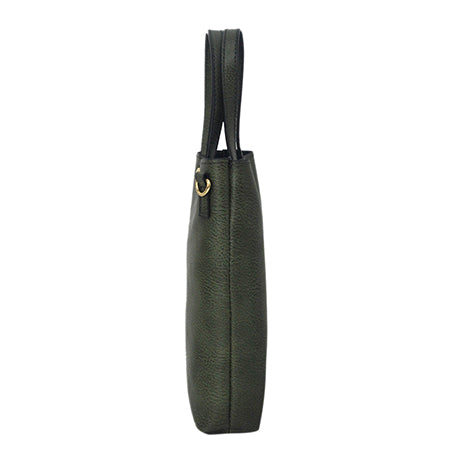 !SALE! Green Faux Leather NGIL Bucket Handbag