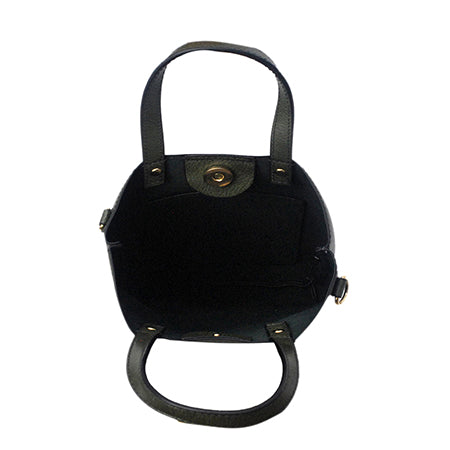 !SALE! Green Faux Leather NGIL Bucket Handbag