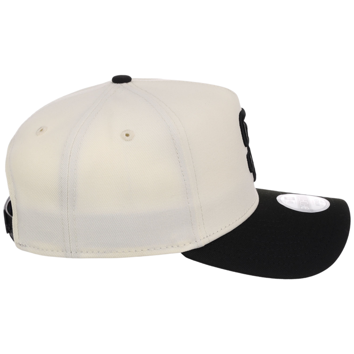 San Diego Padres Women's New Era 9FORTY Chrome x Black A-Frame