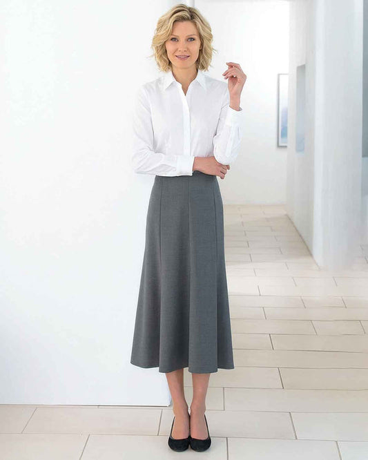 Sandown Skirt - Slate - The Classic Boutique
