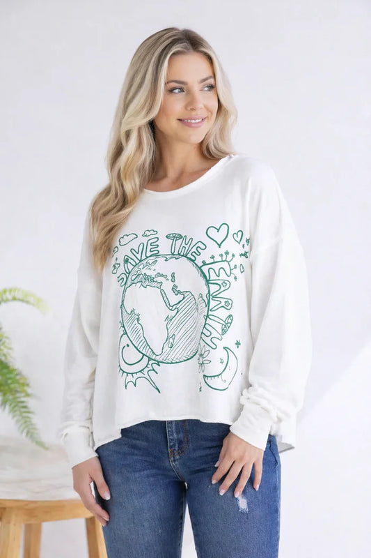 Save The Earth Pullover