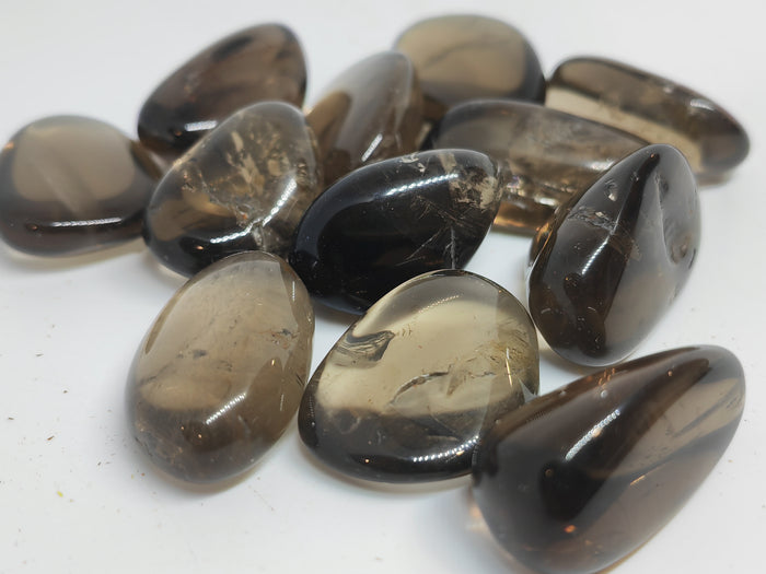 Earthstore® STOCK Smoky (Smokey) Quartz - Tumblestone AA Grade
