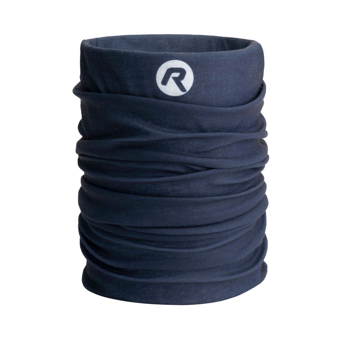 Rogelli Solid nekwarmer blauw voorkant.