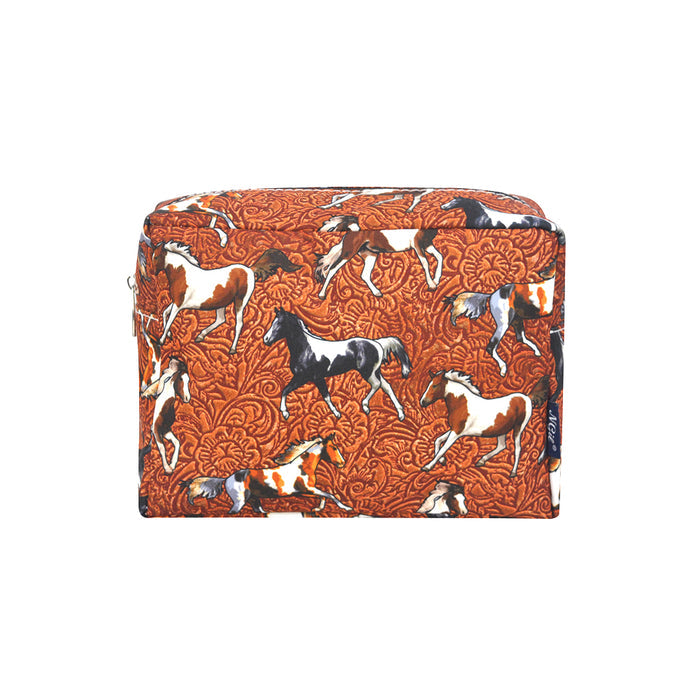 !!!Spanish Saddle NGIL Large Cosmetic Travel Pouch