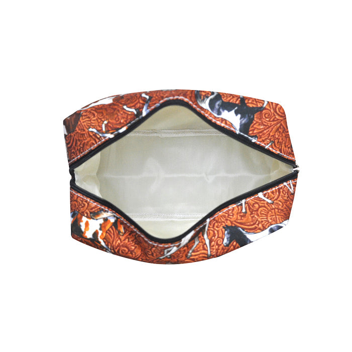 !!!Spanish Saddle NGIL Large Cosmetic Travel Pouch