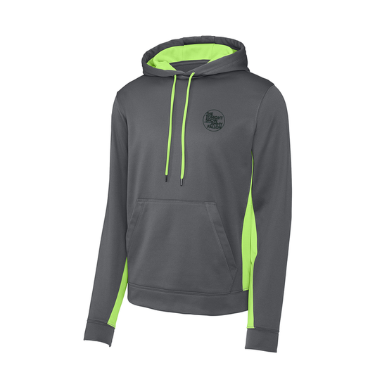 Sport-Tek® Sport-Wick® Fleece Colorblock Hooded Pullover