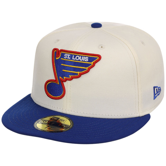 ST. LOUIS BLUES NHL CHROME OTC NEW ERA 59FIFTY