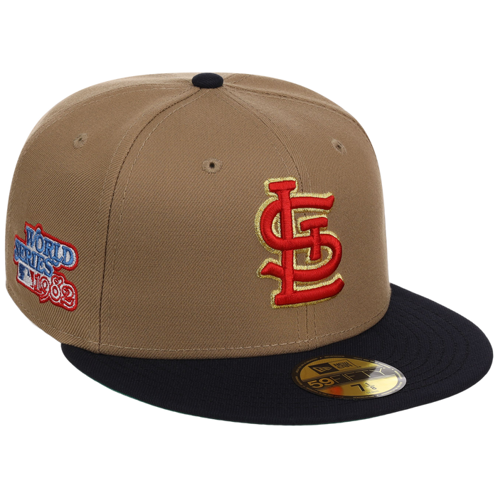 St. Louis Cardinals - St. Louis Crown the City 2.0 'The Lou' New Era 59FIFTY (Khaki/Navy)