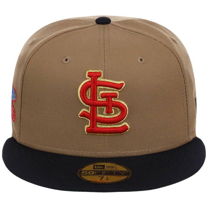St. Louis Cardinals - St. Louis Crown the City 2.0 'The Lou' New Era 59FIFTY (Khaki/Navy)