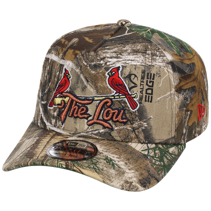 St. Louis Cardinals - St. Louis Crown the City 2.0 'The Lou' New Era 9FORTY (Realtree)