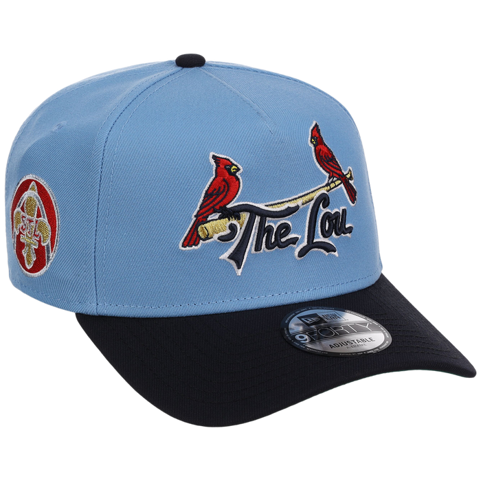 St. Louis Cardinals - St. Louis Crown the City 2.0 'The Lou' New Era 9FORTY (Sky/Navy)