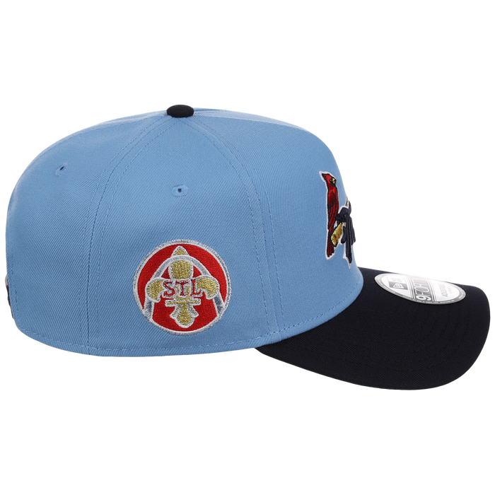 St. Louis Cardinals - St. Louis Crown the City 2.0 'The Lou' New Era 9FORTY (Sky/Navy)