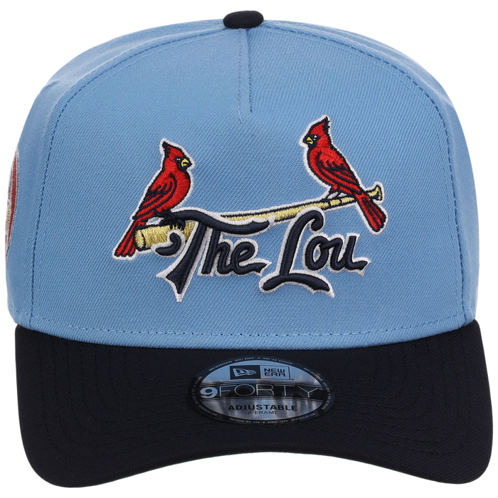 St. Louis Cardinals - St. Louis Crown the City 2.0 'The Lou' New Era 9FORTY (Sky/Navy)