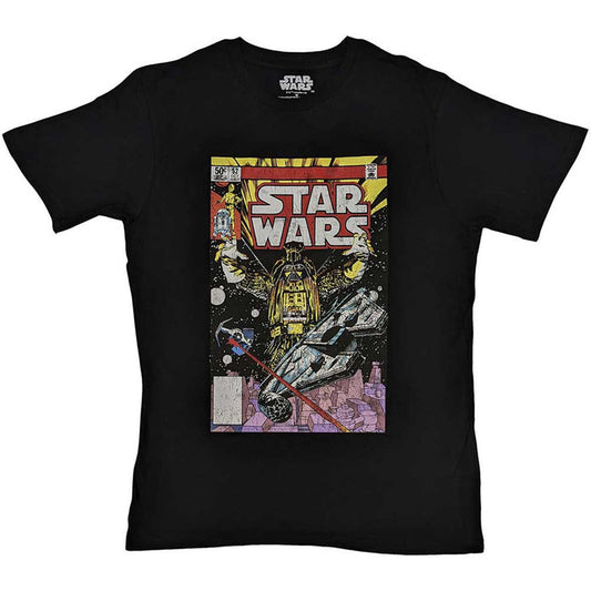 STAR WARS - DARTH VADER COMIC - T-Shirt Black