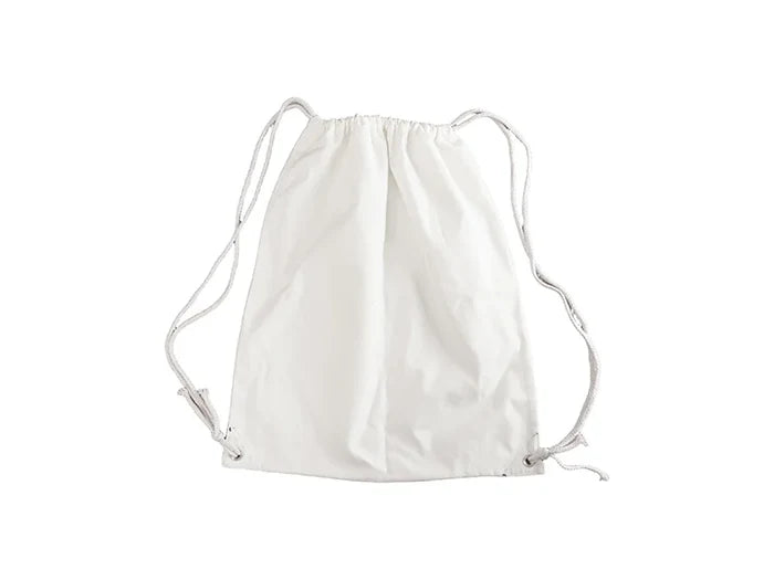 Sublimation Drawstring Backpack White