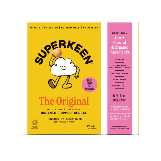 SUPERKEEN The Original Tiger Nut Popped Cereal Balls 240g