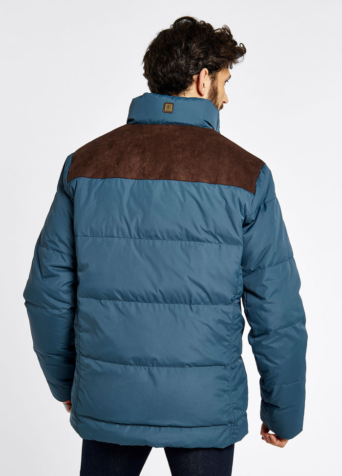 Talbot Down Filled Jacket - Steel