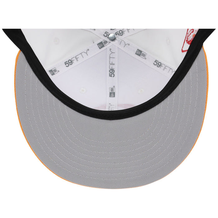 Tampa Bay Buccaneers 'Then & Now' New Era 59FIFTY Retro Graphite Era Flip