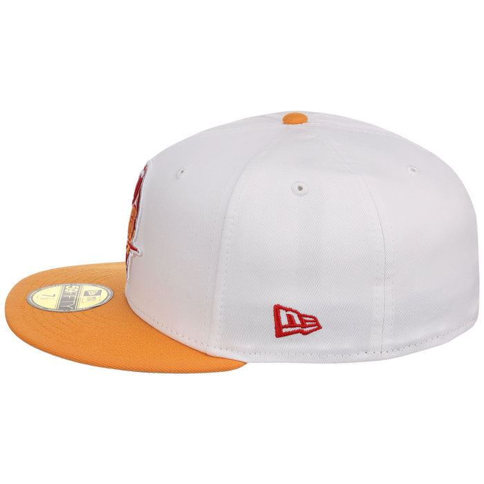 Tampa Bay Buccaneers 'Then & Now' New Era 59FIFTY Retro Graphite Era Flip