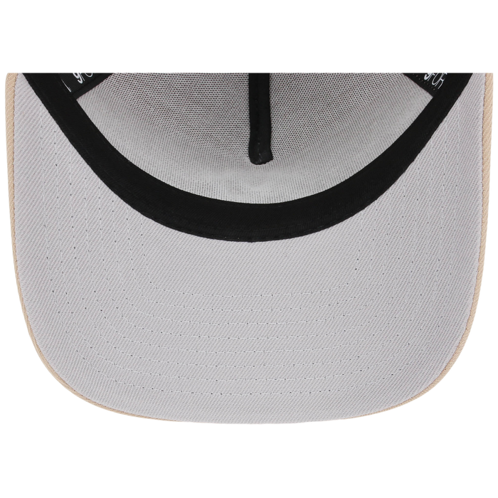 Texas Rangers Women's New Era 9FORTY Camel A-Frame