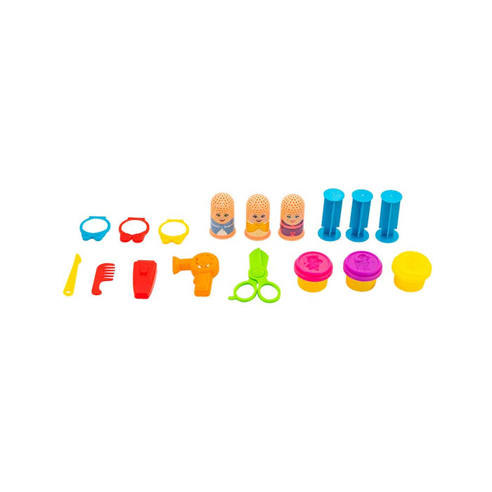 The Dough Factory Princess Hair Modelling Dough Playset