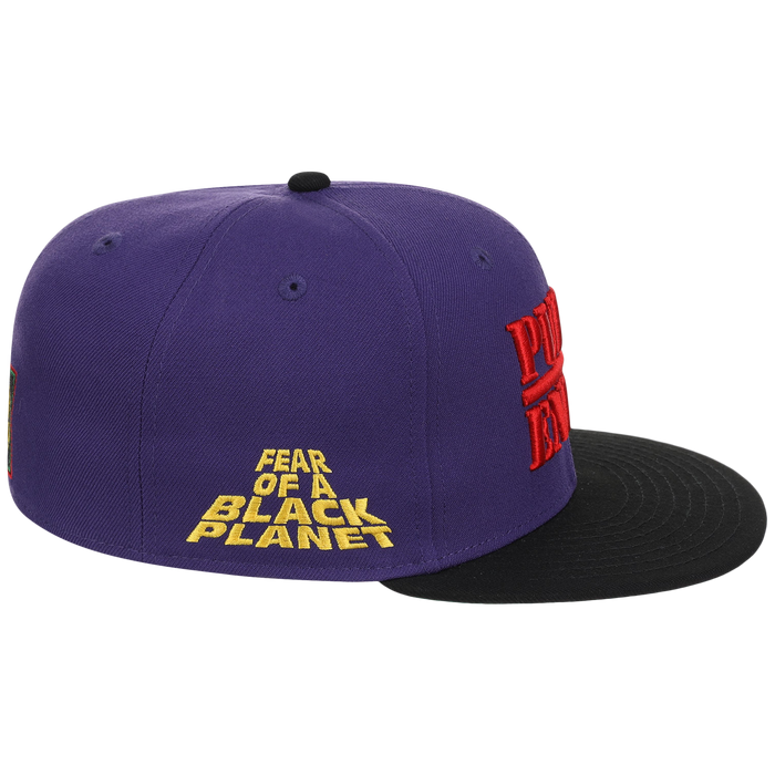 The "Rebel Radio" Public Enemy Collection - 'Fear of a Black Planet' - Purple/Black Fitted