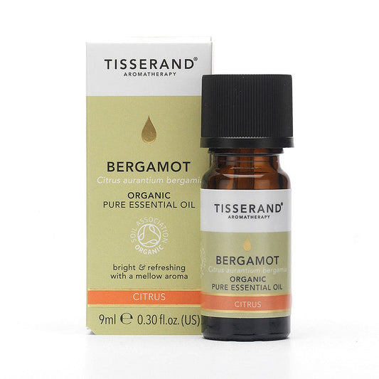 Tisserand Organic Bergamot Essential Oil 9ml