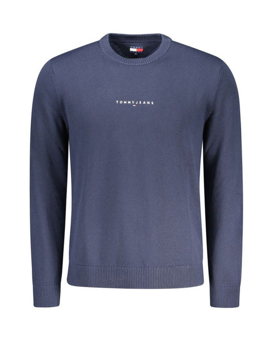 Tommy Hilfiger Blue Polyester Men's Sweater
