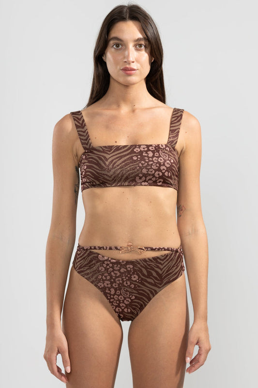 Emma Top Feline Chocolate - Polonio Uruguay