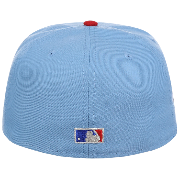 Toronto Blue Jays Toronto Crown the City - Maple Leaf New Era 59FIFTY (Sky/Red)