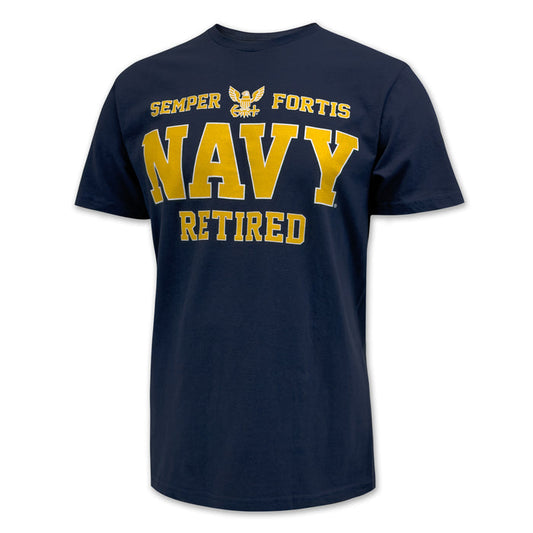 United States Navy Retired T-Shirt (Navy)