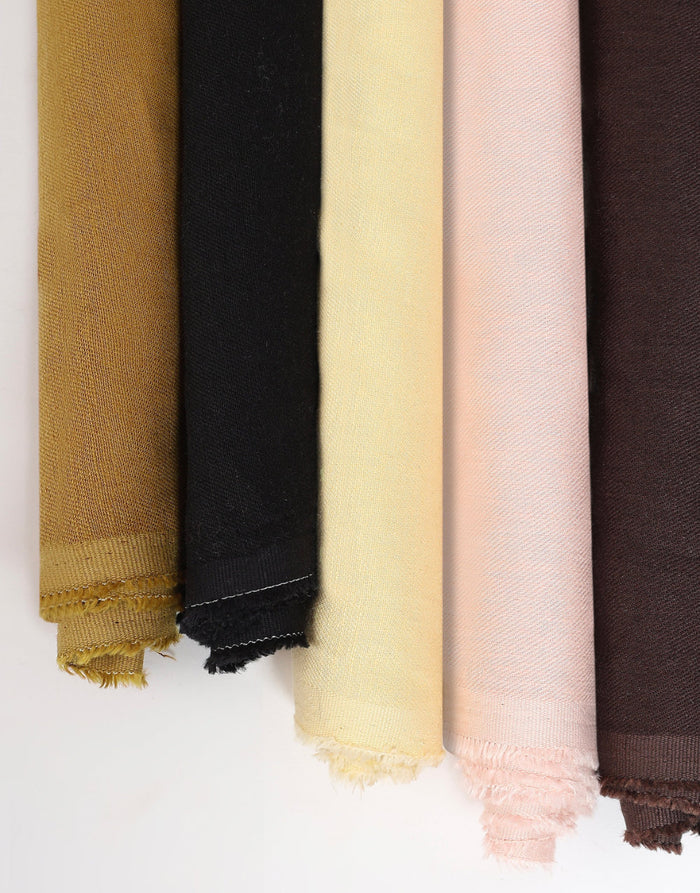 Urban Bronze Linen Viscose Twill LivaEco Fabric, Atelier Brunette