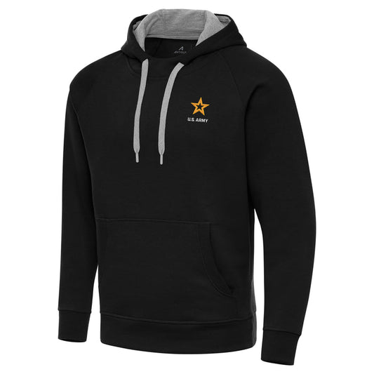 U.S. Army Men's Victory Pullover Hood Tall (Black)*
