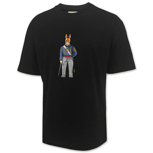 USMA Embroidered Crew Dog Original Tee (Black)