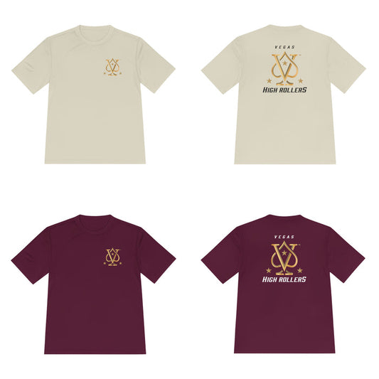 Vegas High Rollers Unisex Polyester T-Shirt - Multiple Colors