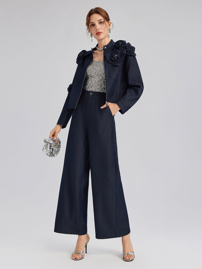 Versatile Soft Straight-Leg Pants